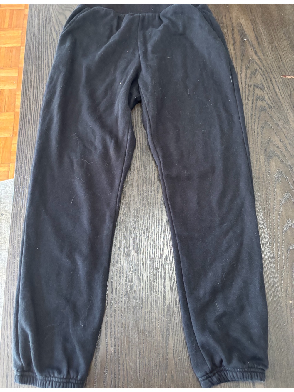 Time and Tru Black Men's Jogger Sweatpants